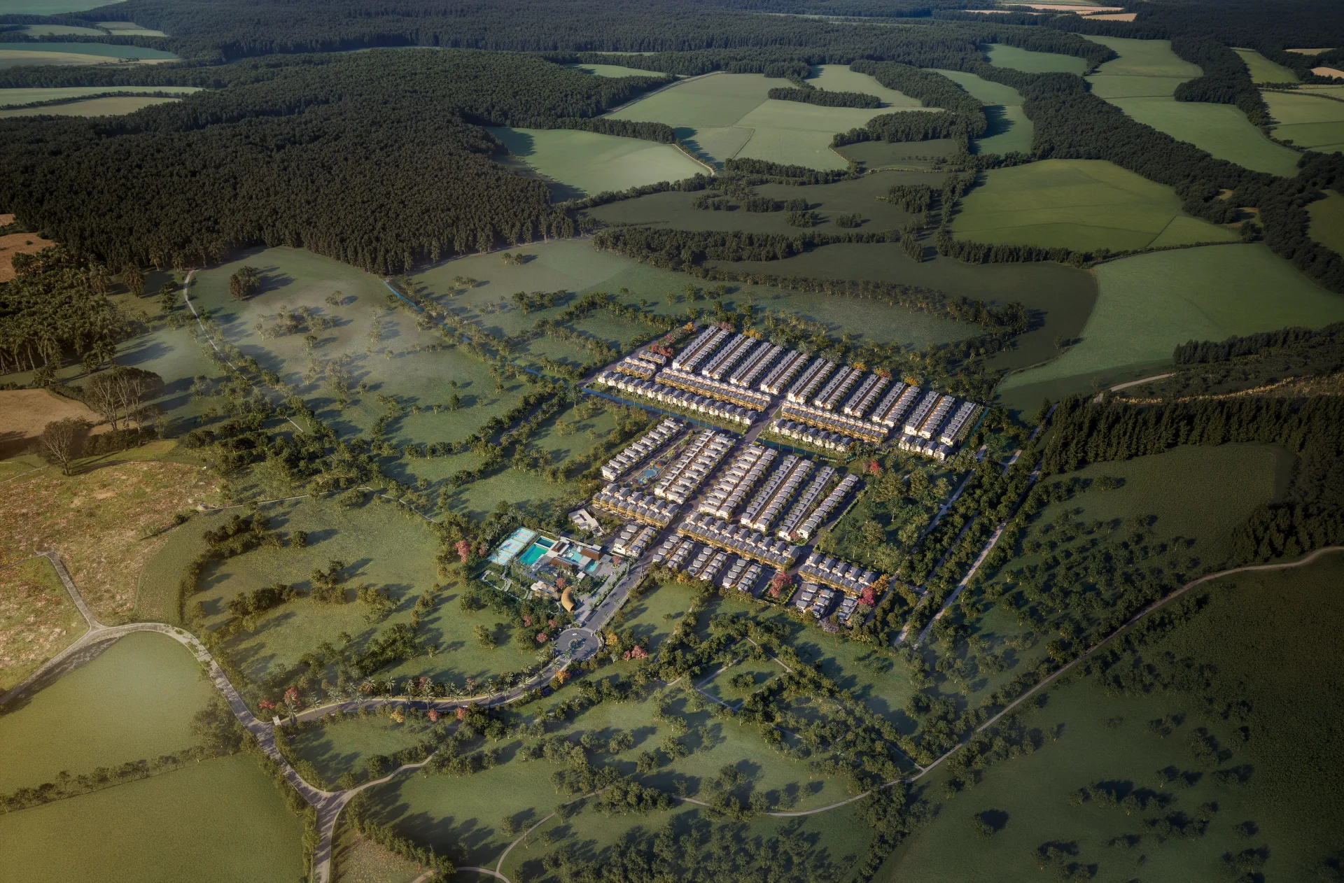 Ayana Woods master plan layout drawing